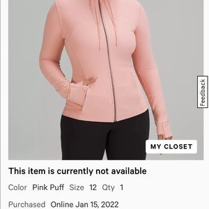 Lululemon Define Nulu w/ Hood